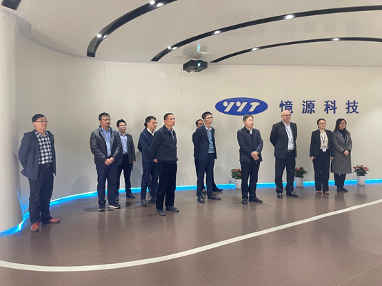 贛州市委副秘書長、政研室主任、改革辦常務副主任劉屾一行蒞臨我司調研